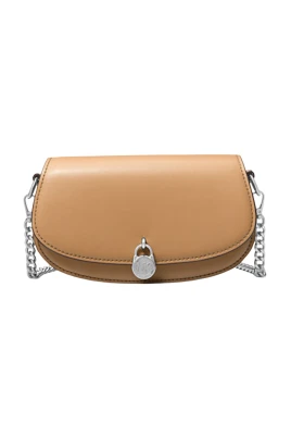 Mila Liten Konvertibel Crossbody-väska i Läder