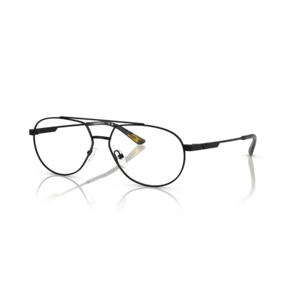 Emporio Armani Unisex Black Glasses, 56 Mm, 0Ea1165