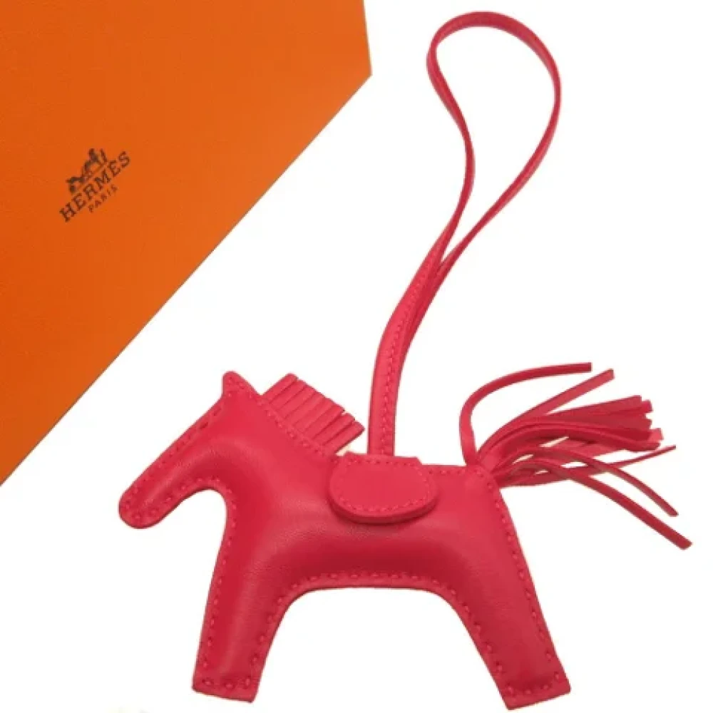Hermès Vintage Pre-owned Fabric key-holders Red Dames