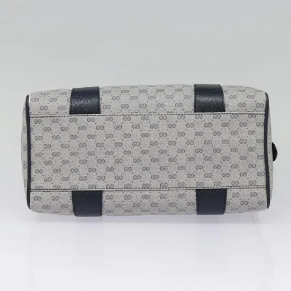 Gucci Vintage Pre-owned Leather handbags Blue Dames