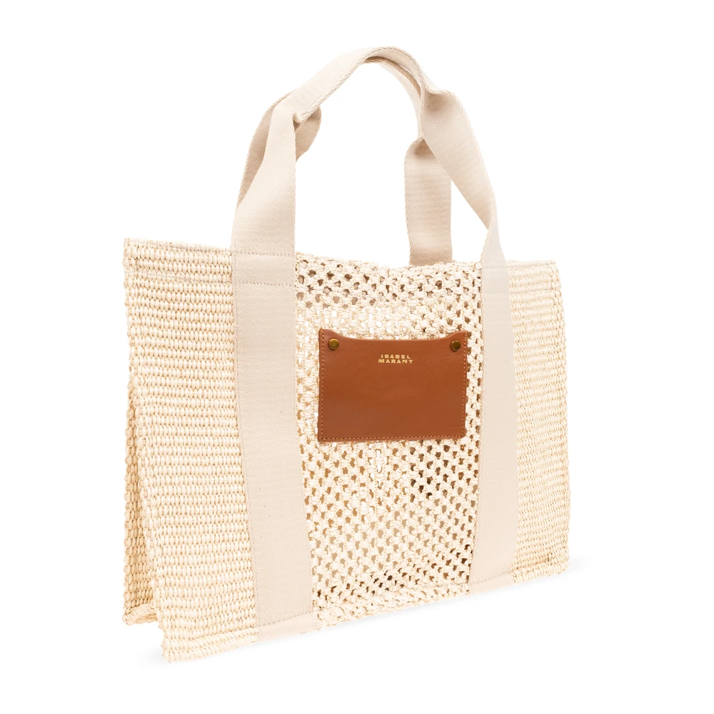 Isabel marant Kleine Aruba shopper tas Beige Dames