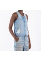 gilet-en-coton-bleu