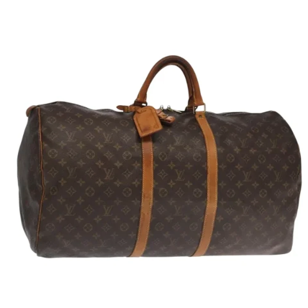 Louis Vuitton Vintage Pre-owned Canvas handbags Brown Dames