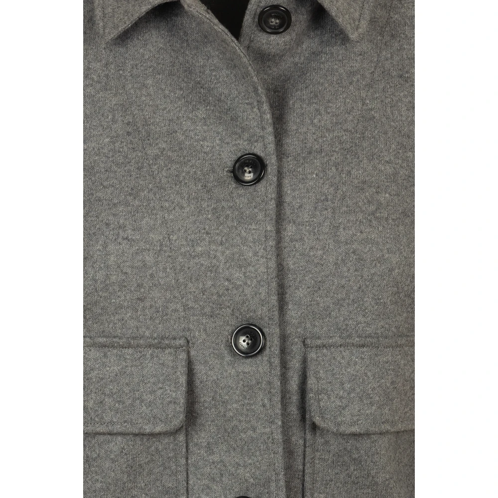 Seventy Grijze Jas voor Mannen Gray Dames