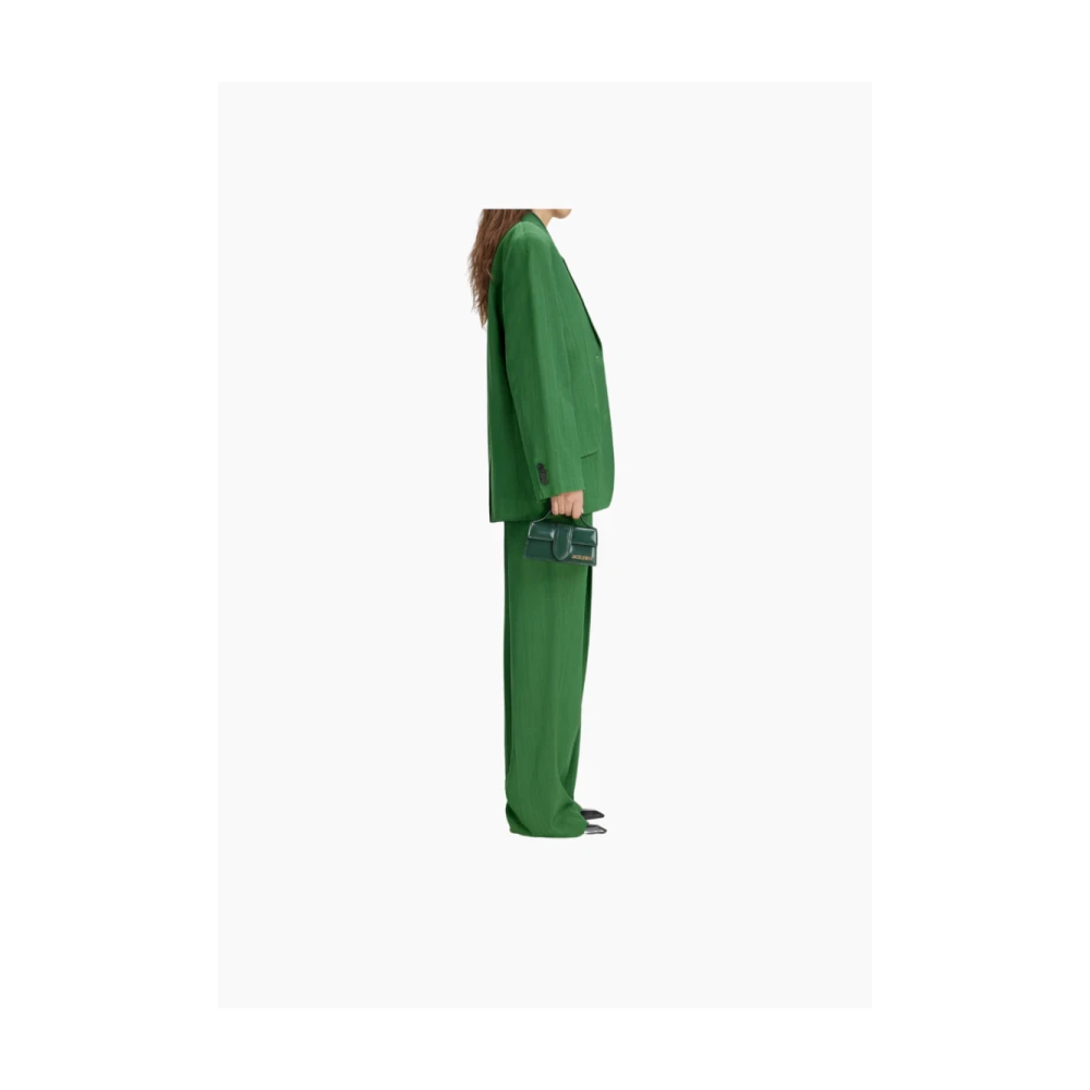 Jacquemus Groen Oversized Pak Jas Titolo Green Dames