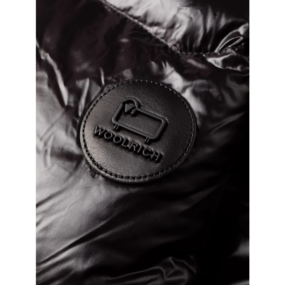 Woolrich Zwarte Parka Jas voor Vrouwen Black Dames