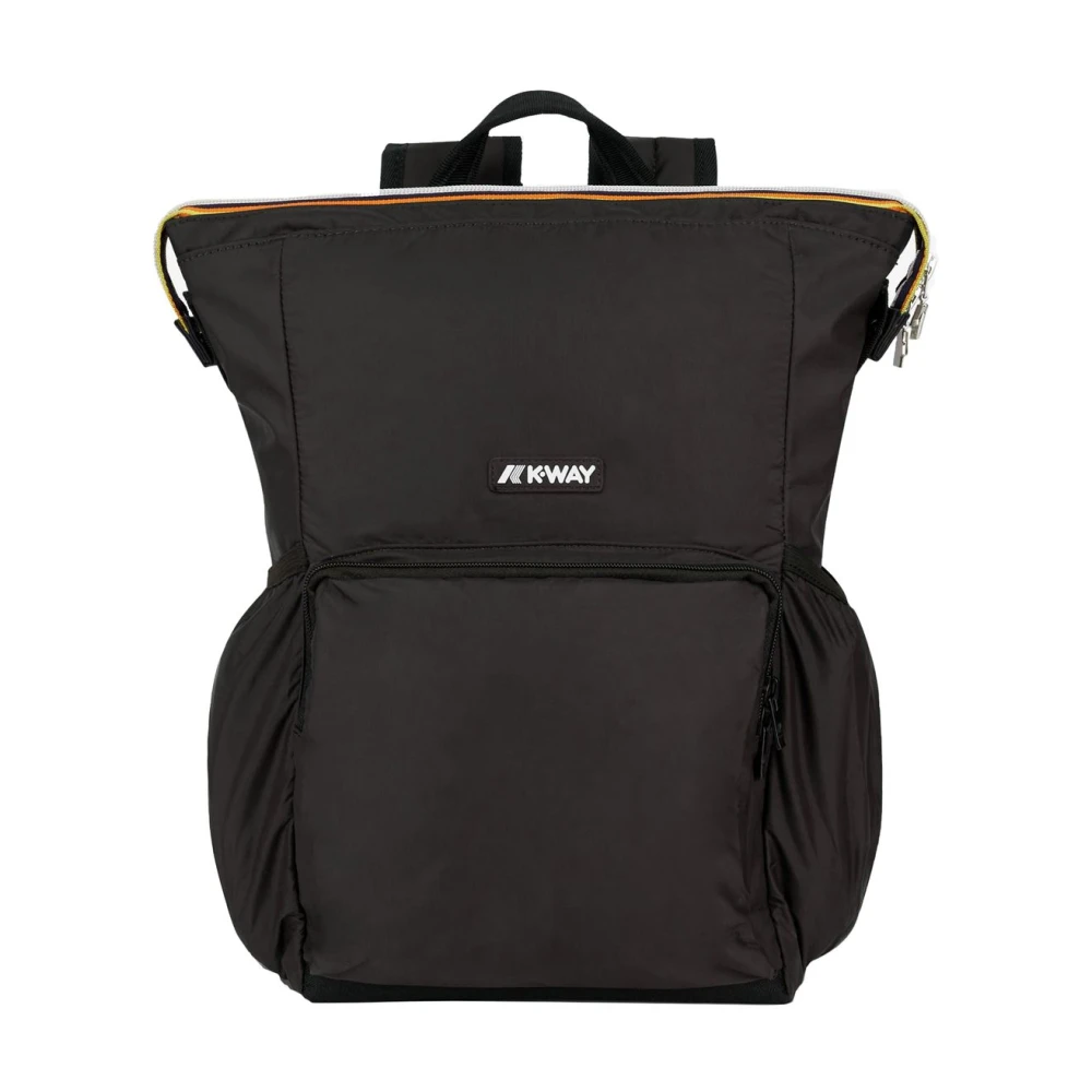 K-Way Unisex Zwart Tassen One Size, Nylon, Maizy Rugzak