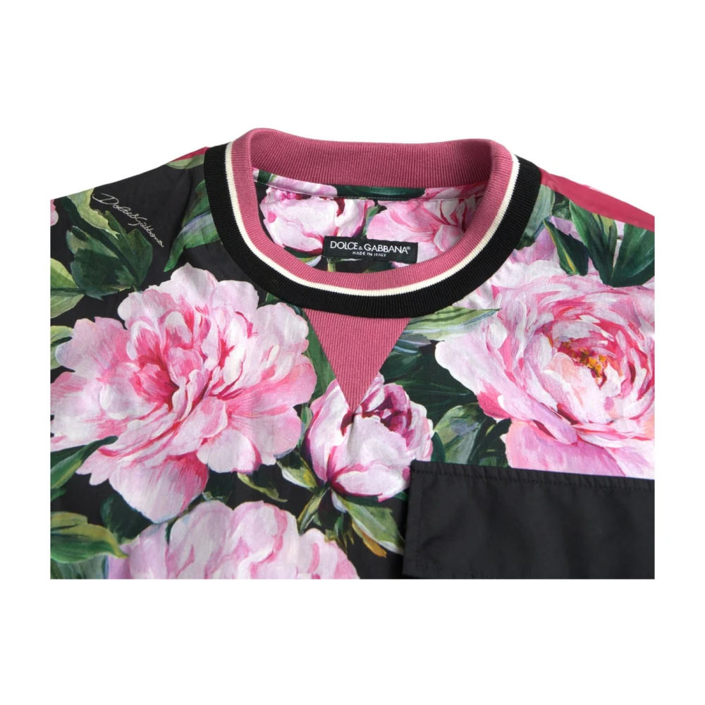 Dolce & Gabbana Bloemrijk Extravagant Sweater Multicolor Heren