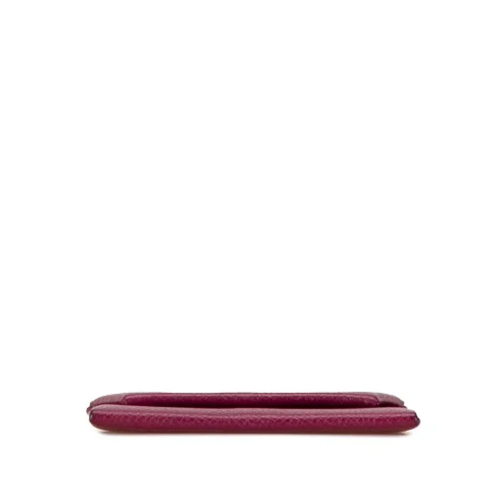 Hermès Vintage Pre-owned Leather wallets Pink Dames