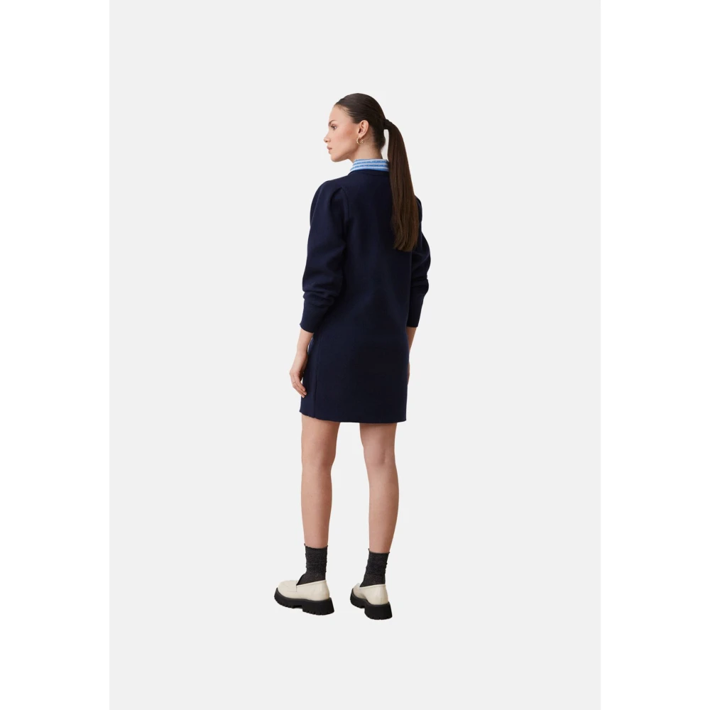 Suncoo Elegante Jurk voor Vrouwen Blue Dames
