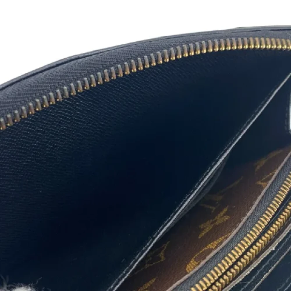 Louis Vuitton Vintage Pre-owned Canvas wallets Black Dames