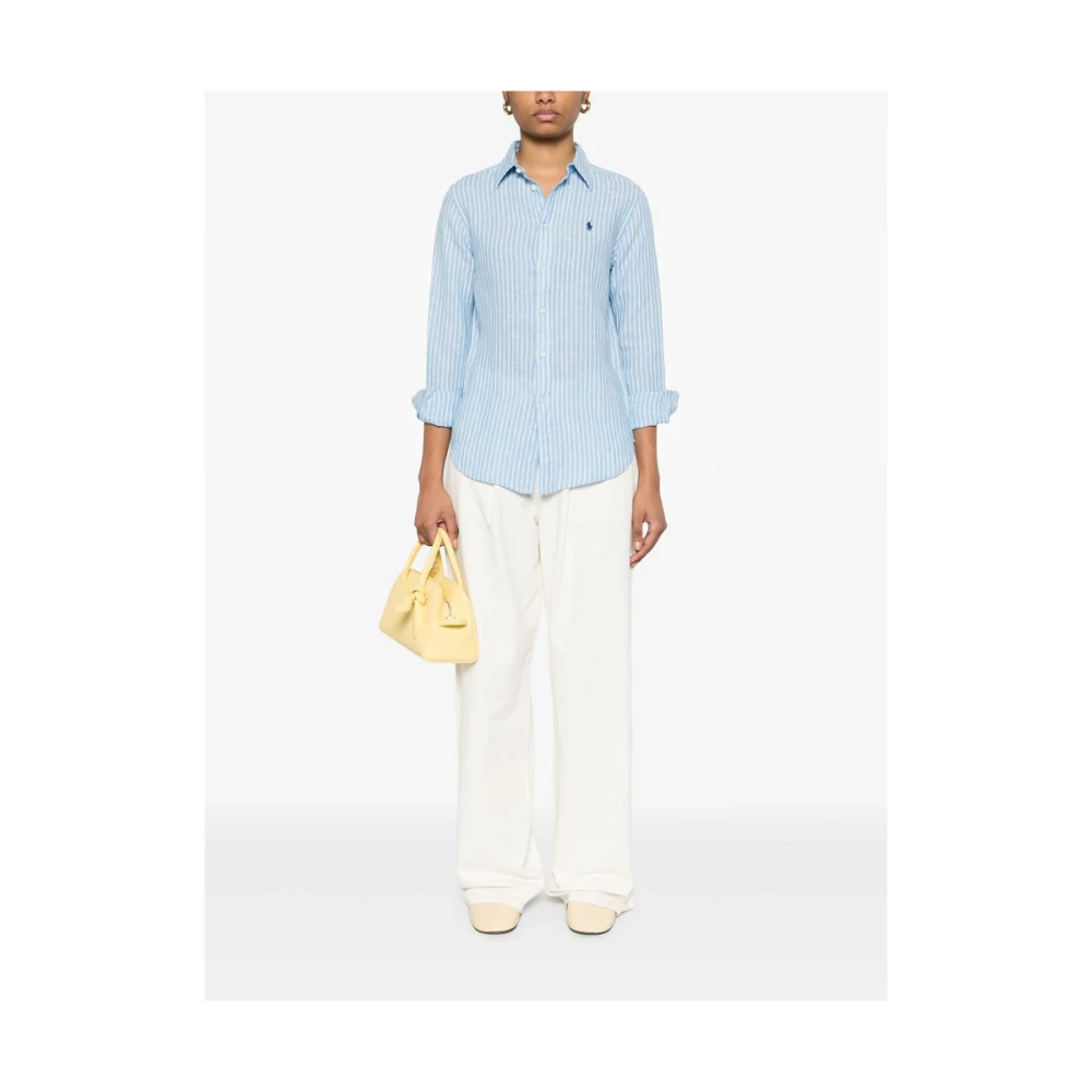 Ralph Lauren Overhemd Blue Dames