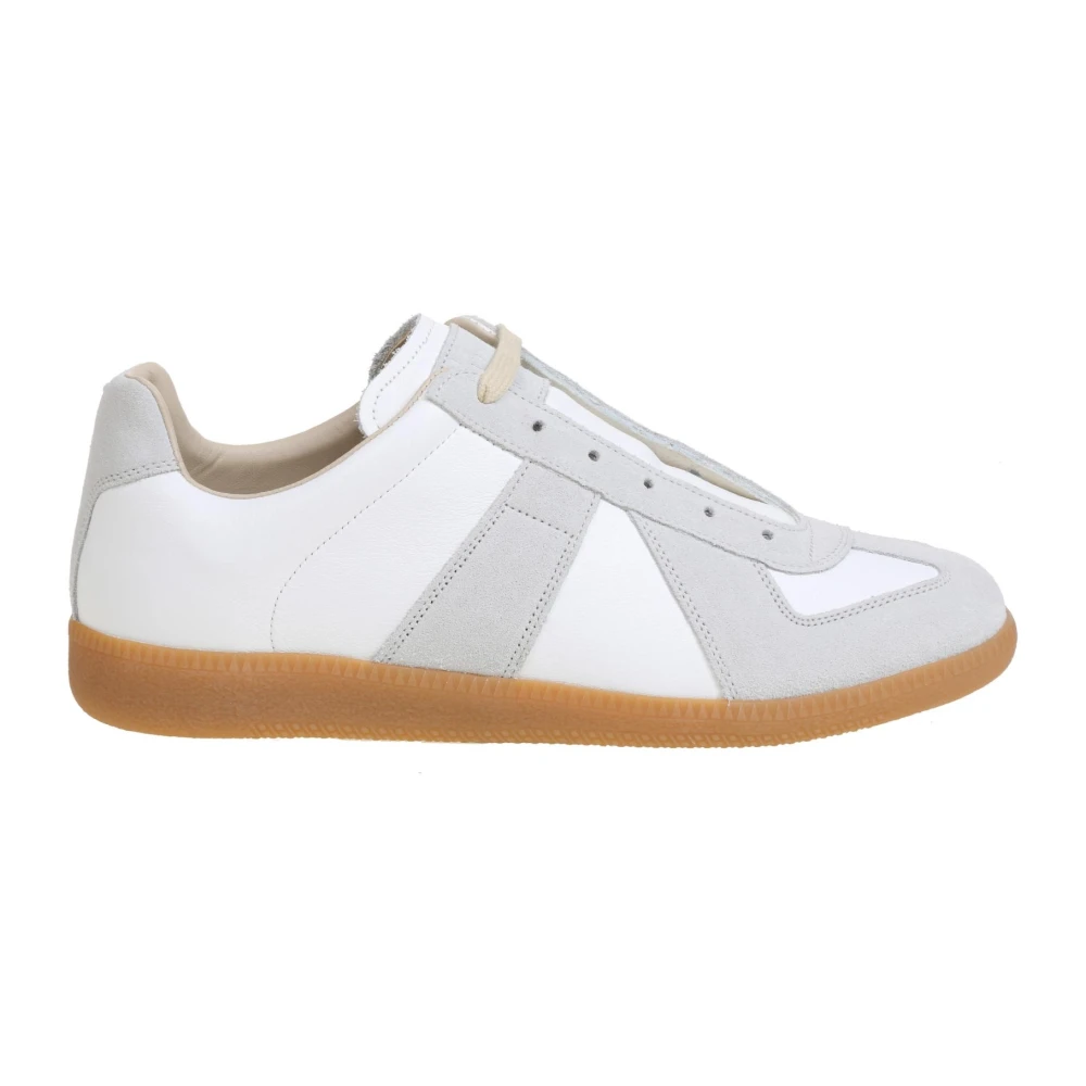 Maison Margiela Men's White Replica Trainers
