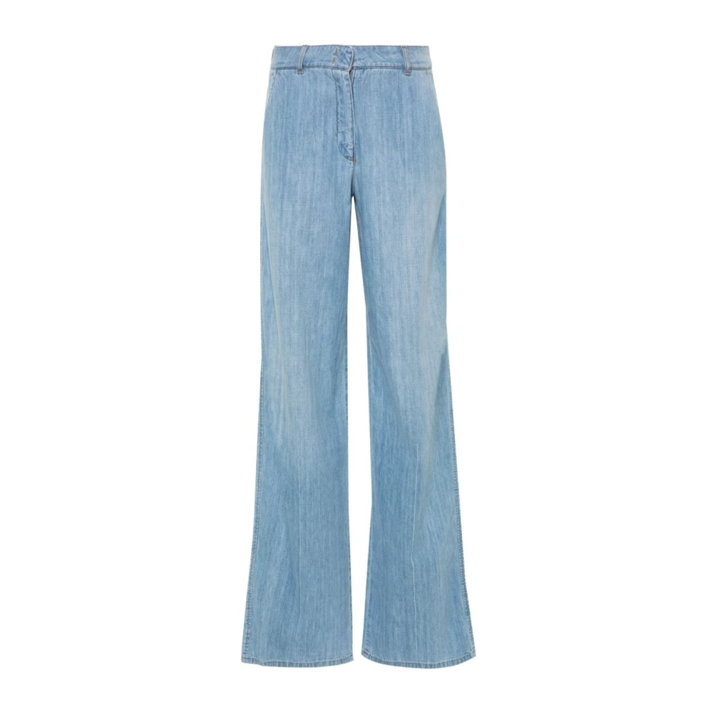 Ermanno Scervino Wide Jeans Blue Dames