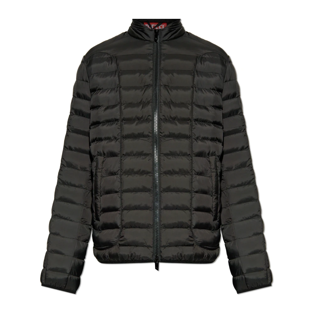 Diesel Hombre Negro Chaquetas, Talla: 2XL