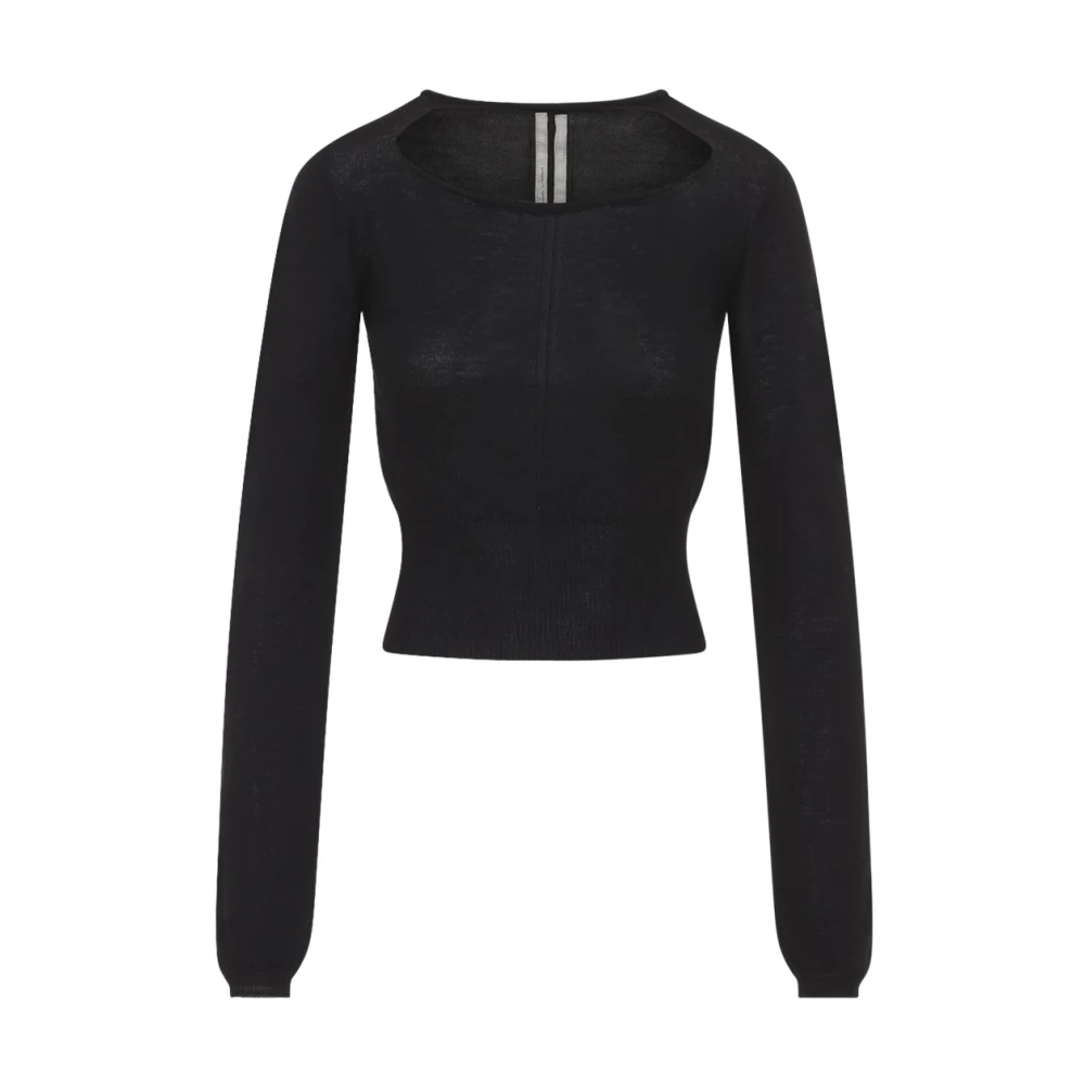 Rick Owens Donna Nero Maglie, S, New,
