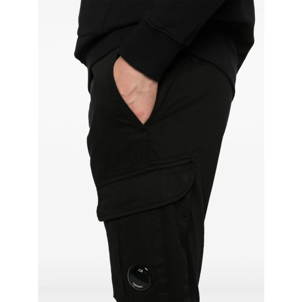 C.P. Company Cargo broek in groene stijl Black Heren