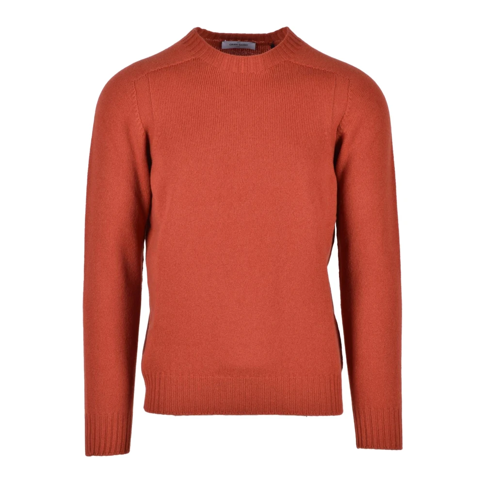 Gran Sasso Wollen Trui Brown Heren