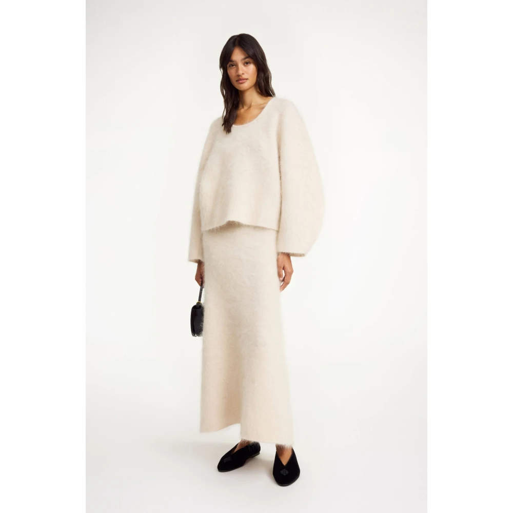 By Malene Birger Oyster Grey Mohair Pullover By Herenne Birger Gray Dames