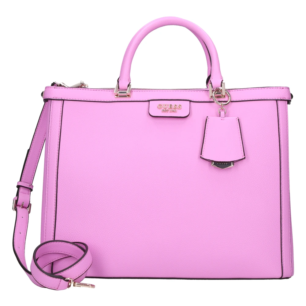 Guess Elegant Tote Bag Pink, Dam