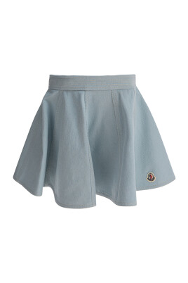 light-blue-denim-flared-mini-skirt