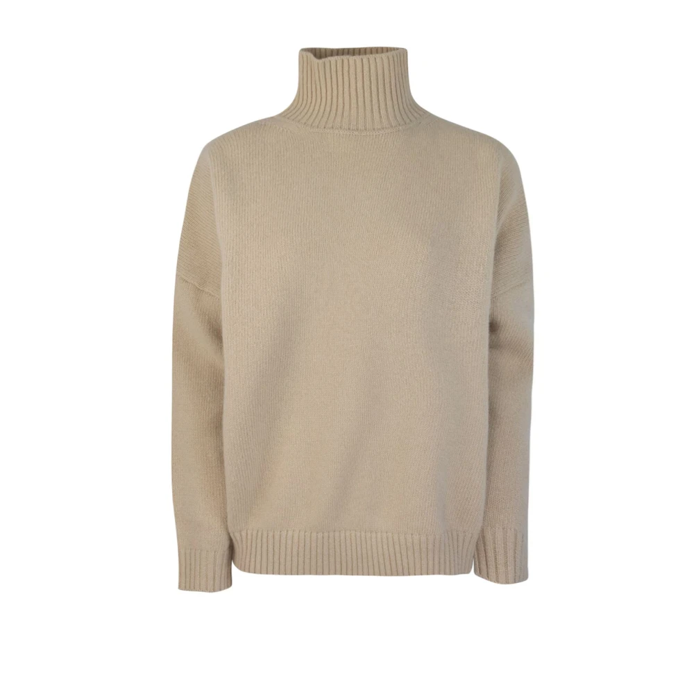 Max Mara Zuivere Wol Sweaters Beige Dames