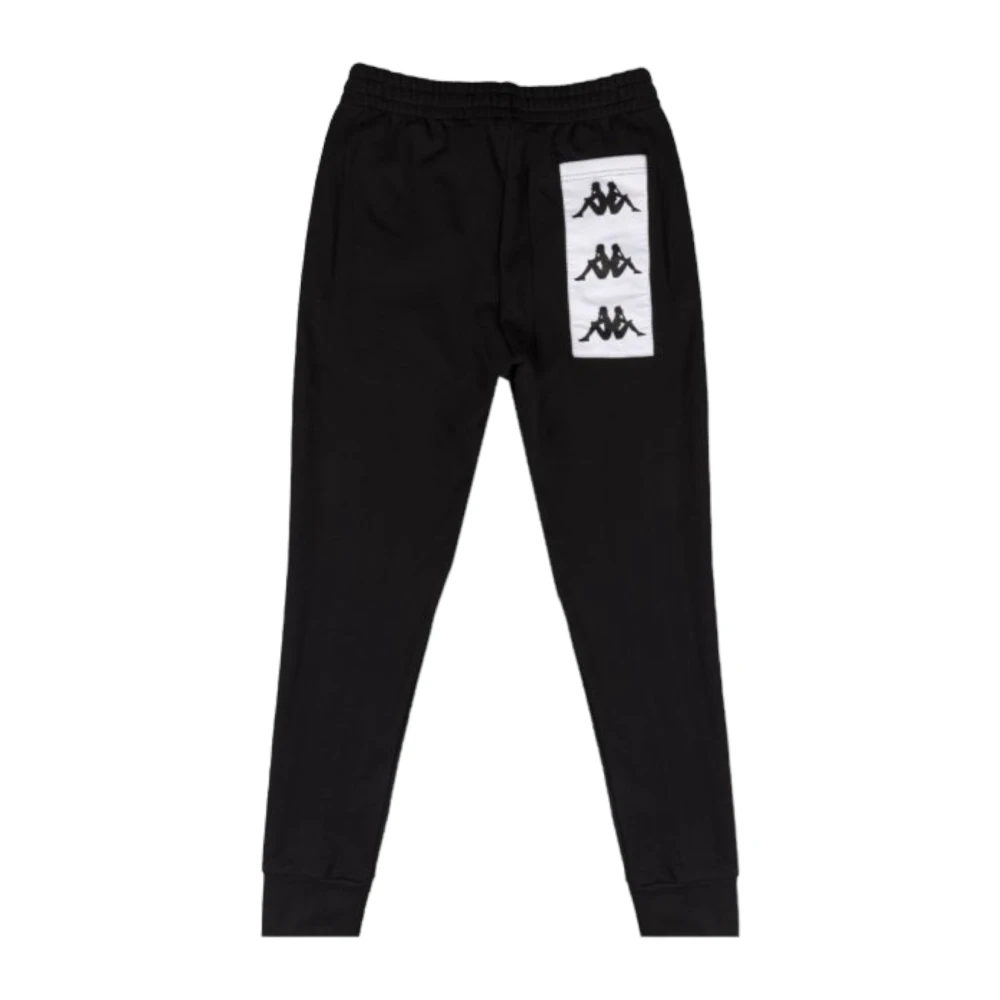 Kappa Trousers Black Heren