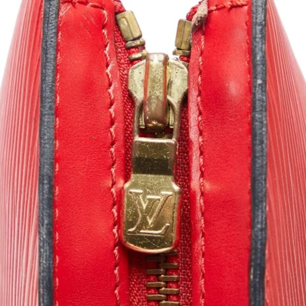 Louis Vuitton Vintage Pre-owned Leather louis-vuitton-bags Red Dames