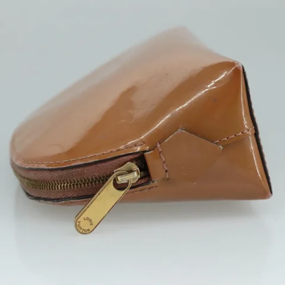 Louis Vuitton Vintage Pre-owned Leather pouches Brown Dames