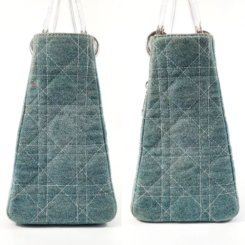 Dior Vintage Pre-owned Denim dior-bags Blue Dames