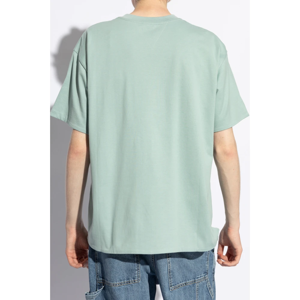 Bottega Veneta Katoenen t-shirt Blue Heren