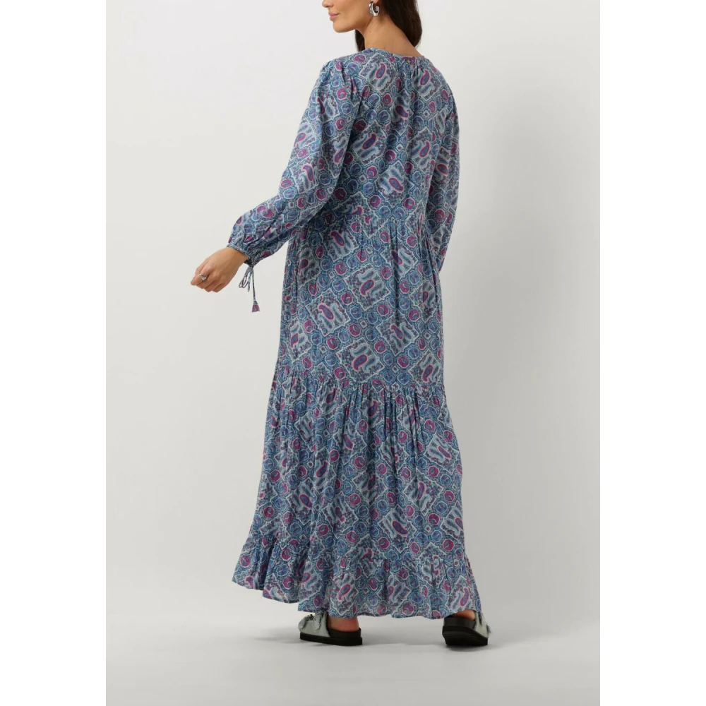 Antik batik Zena Long Dress Vrouwen Maxi Multicolor Dames