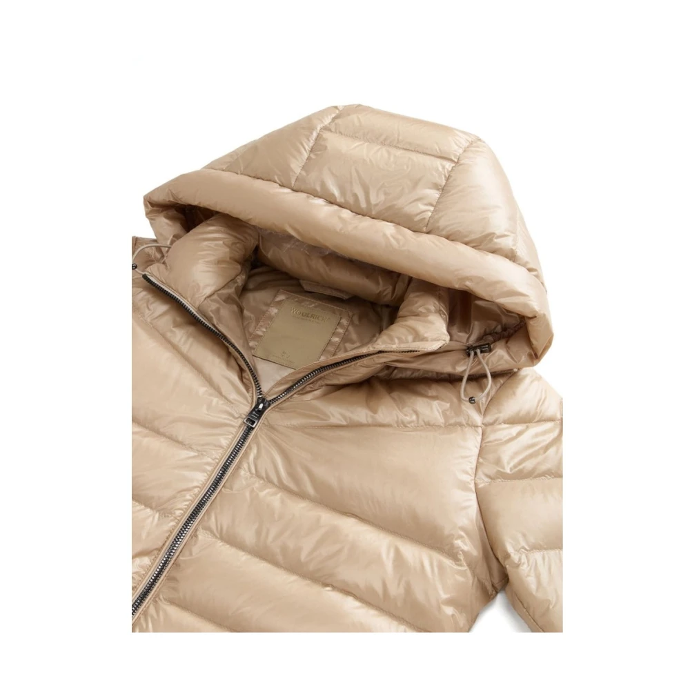 Woolrich Gewatteerde Jas Beige Dames