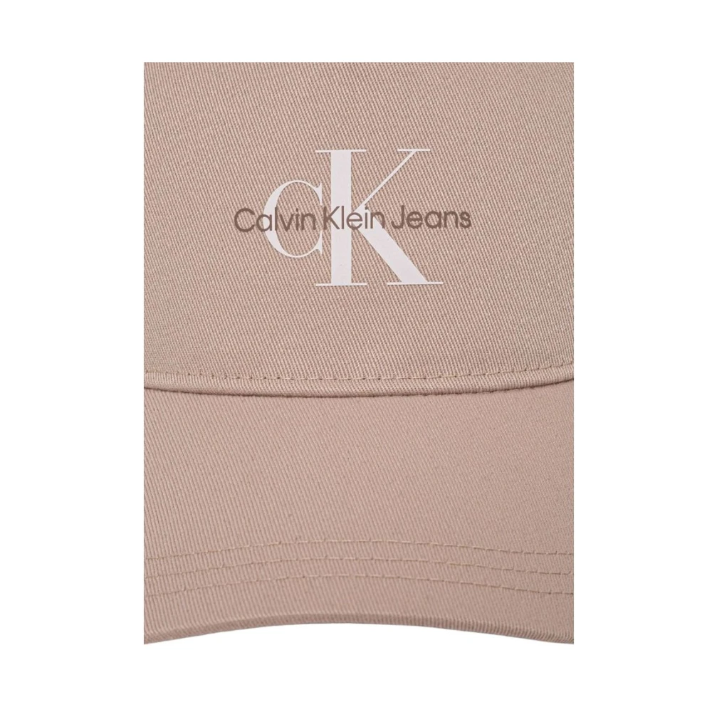 Calvin Klein Jeans Multicolor gerecyclede polyester zonneklep hoed Pink Dames