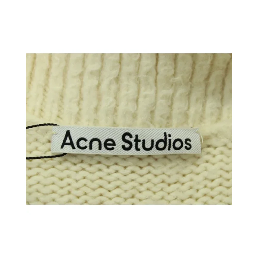 Acne Studios Pre-owned Cotton outerwear Beige Dames