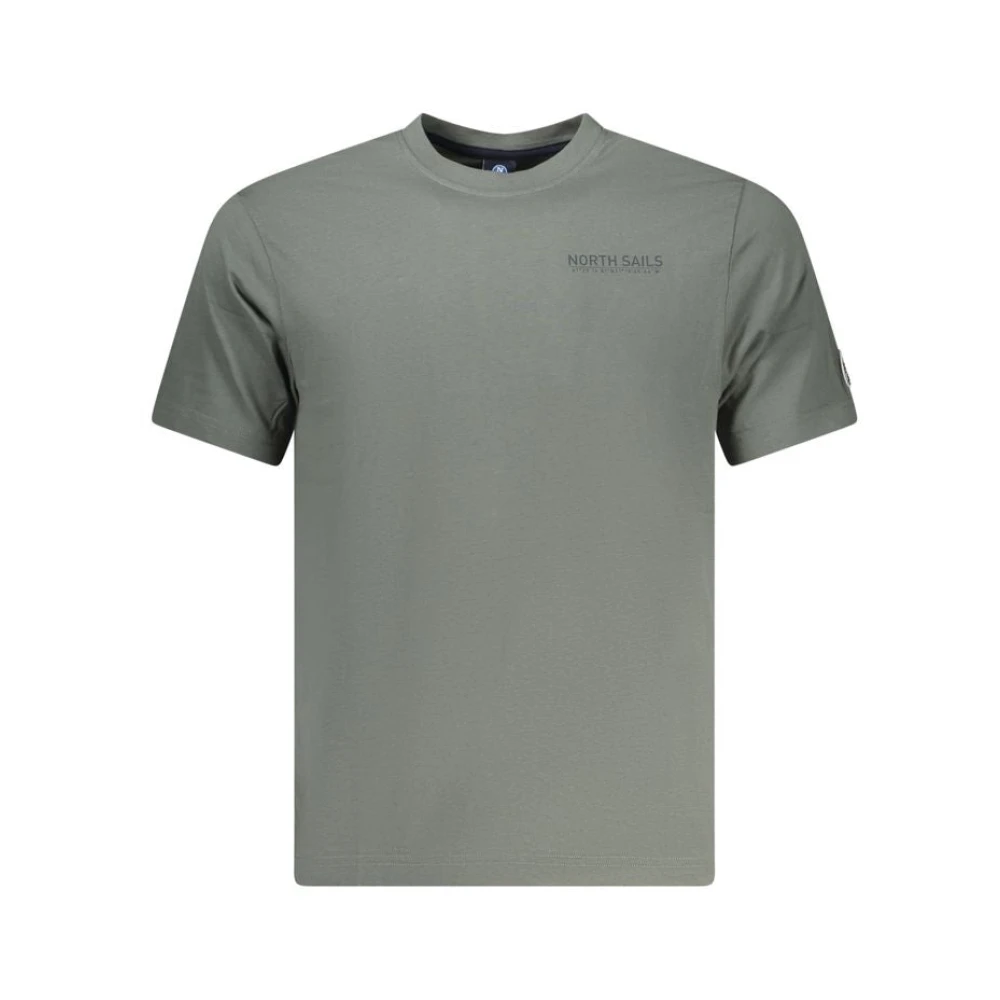 North Sails Herr Grön Toppar S, Bomull, T-Shirt