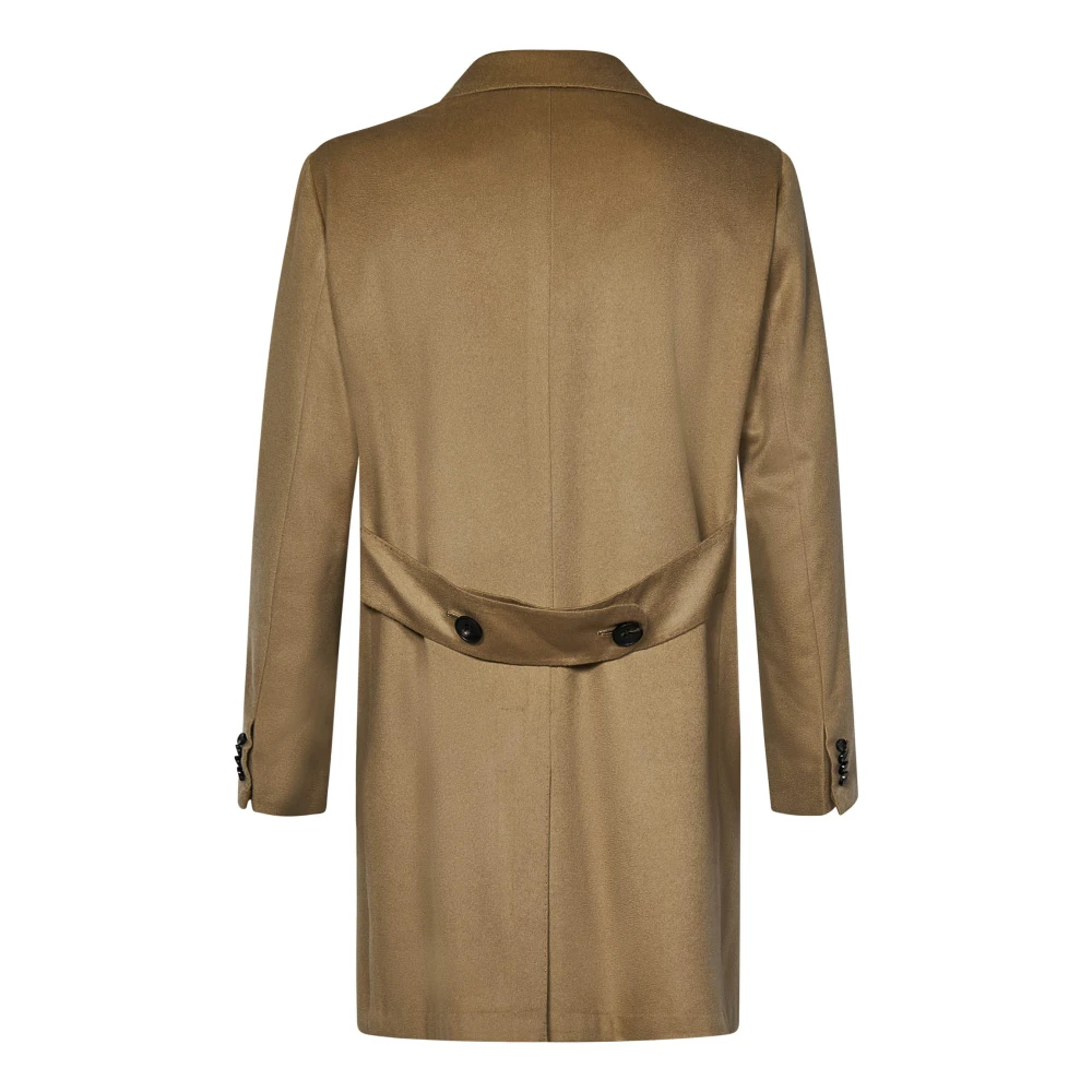 Kiton Zwarte Kasjmierjas Aw24 Brown Heren