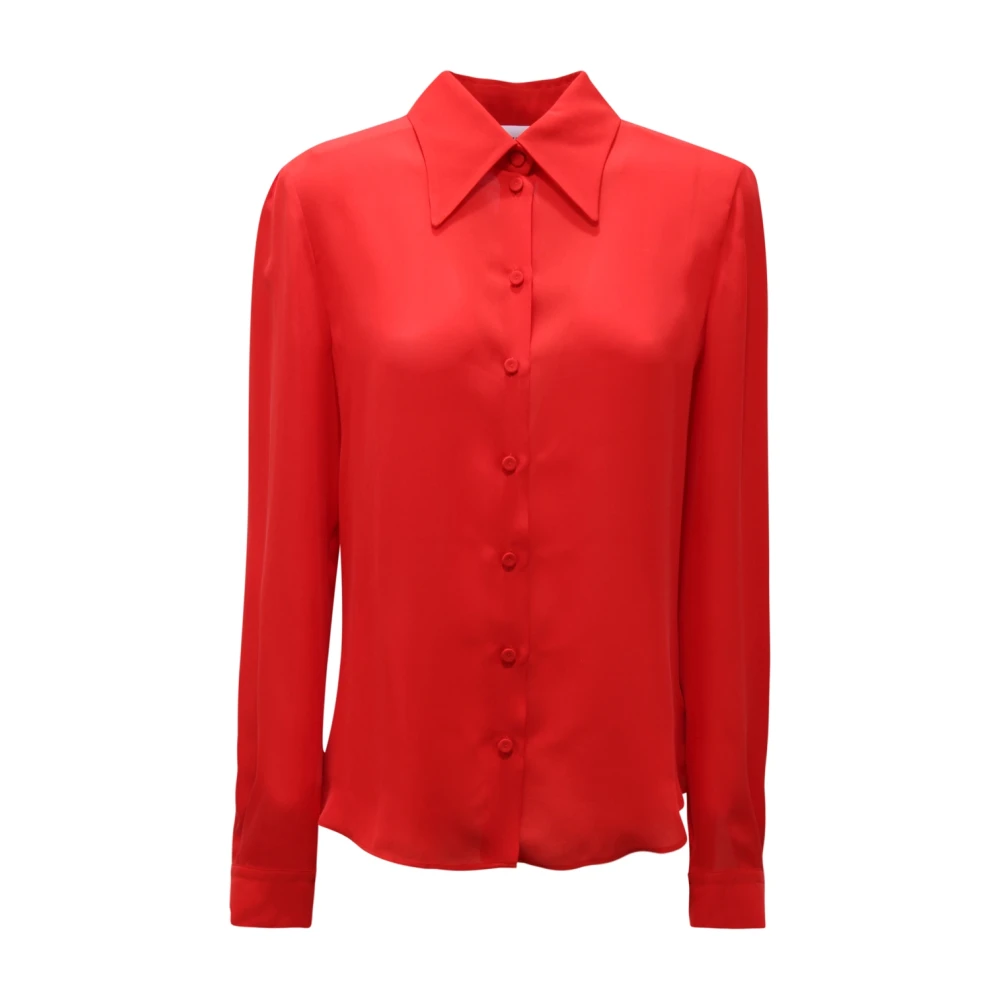 Moschino Women's Red Couture Shirt - Shirts - L - Blouses & Shirts