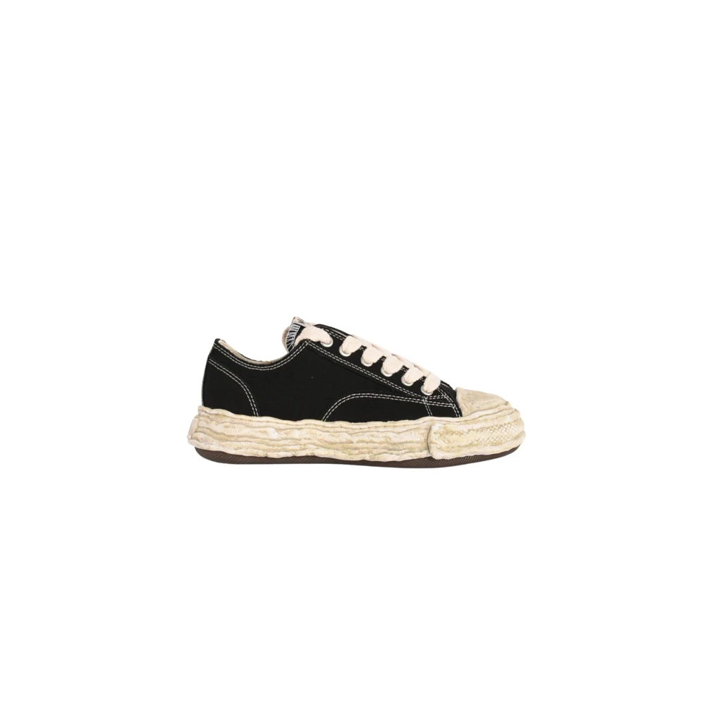 Mihara Yasuhiro Peterson 23 Vintage Sole Canvas Sneakers Heren Schoenen Zwart