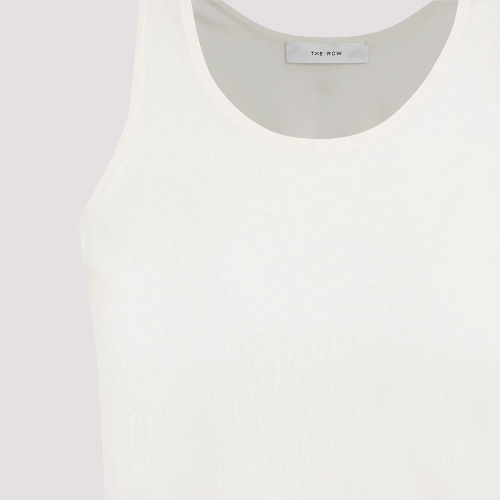 The Row Witte Tanktop Elegante Stijl White Dames