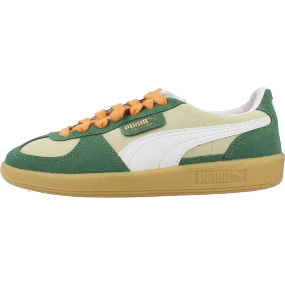 Puma Stijlvolle Sneakers voor Stadsleven Dames Schoenen Groen