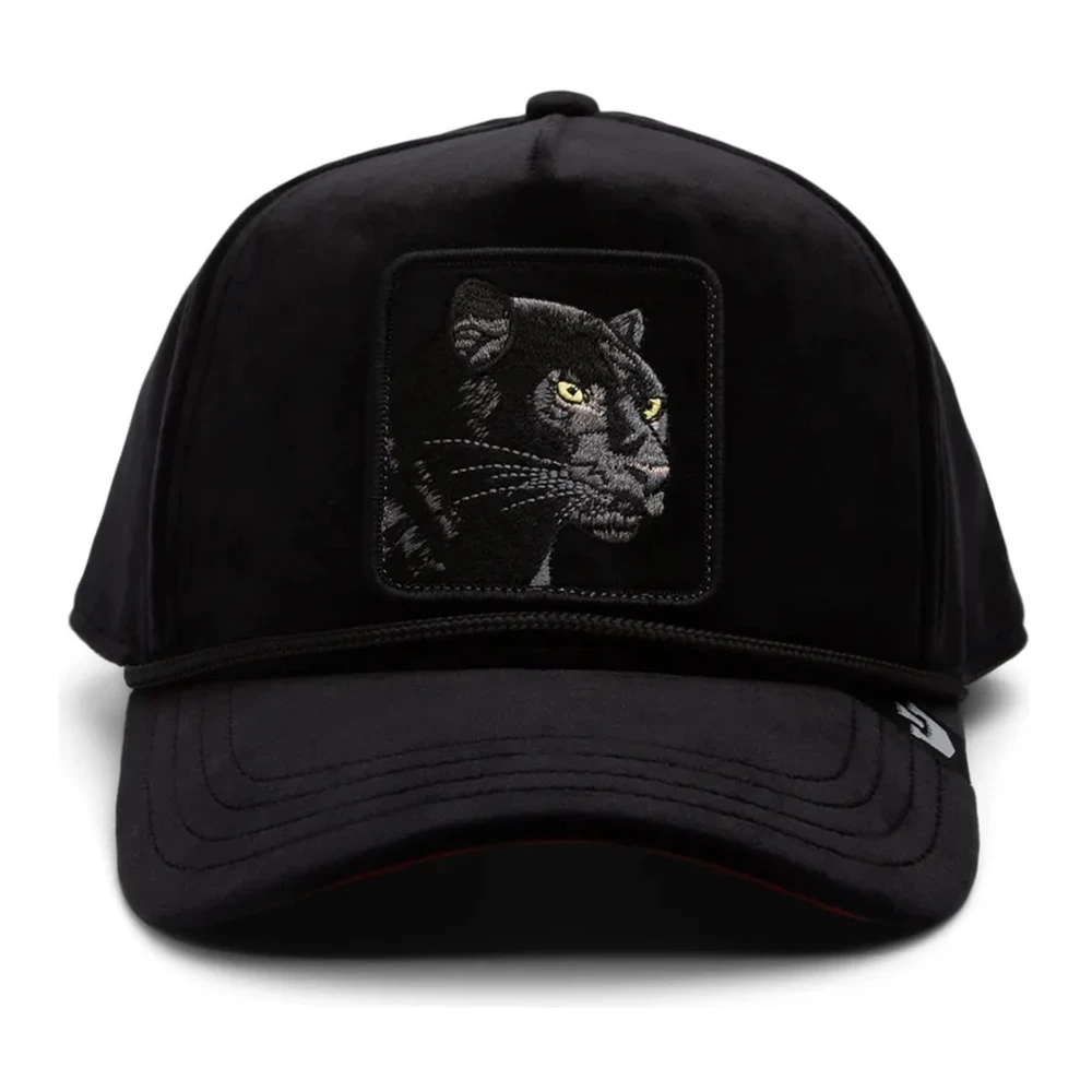 Goorin Bros Zwarte Velvet Panther Royalty Pet Black Heren