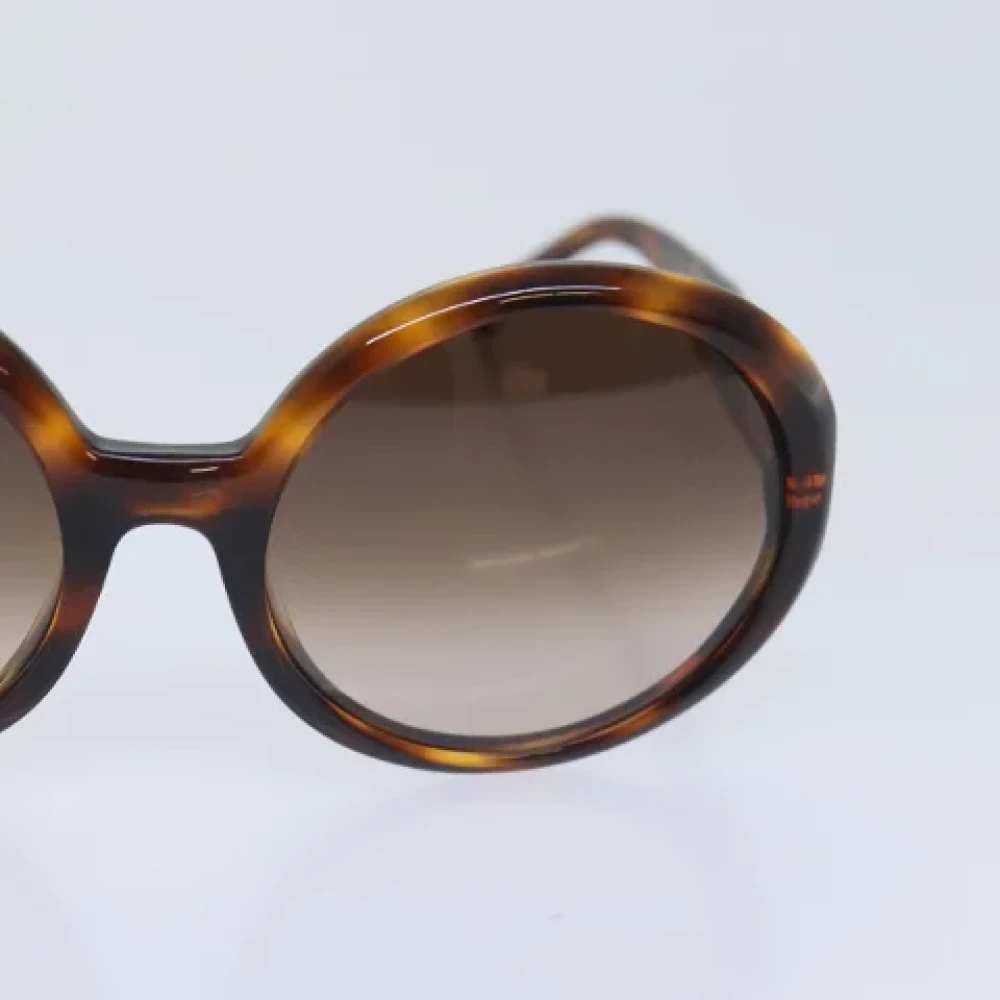 Dior Vintage Pre-owned Plastic sunglasses Brown Dames