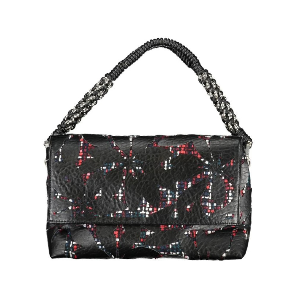 Desigual Vrouw Zwart Tassen Dames, One Size, Polyurethaan Handtas