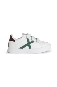 Sneaker Mini Rete 32 Bianco/Verde/Viola