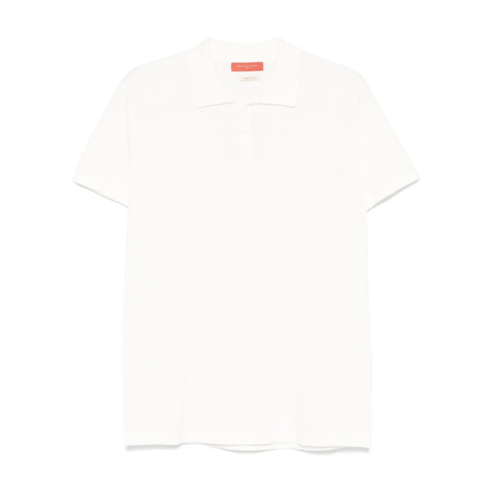 Daniele Fiesoli Witte Button-Up T-shirts en Polos White Heren