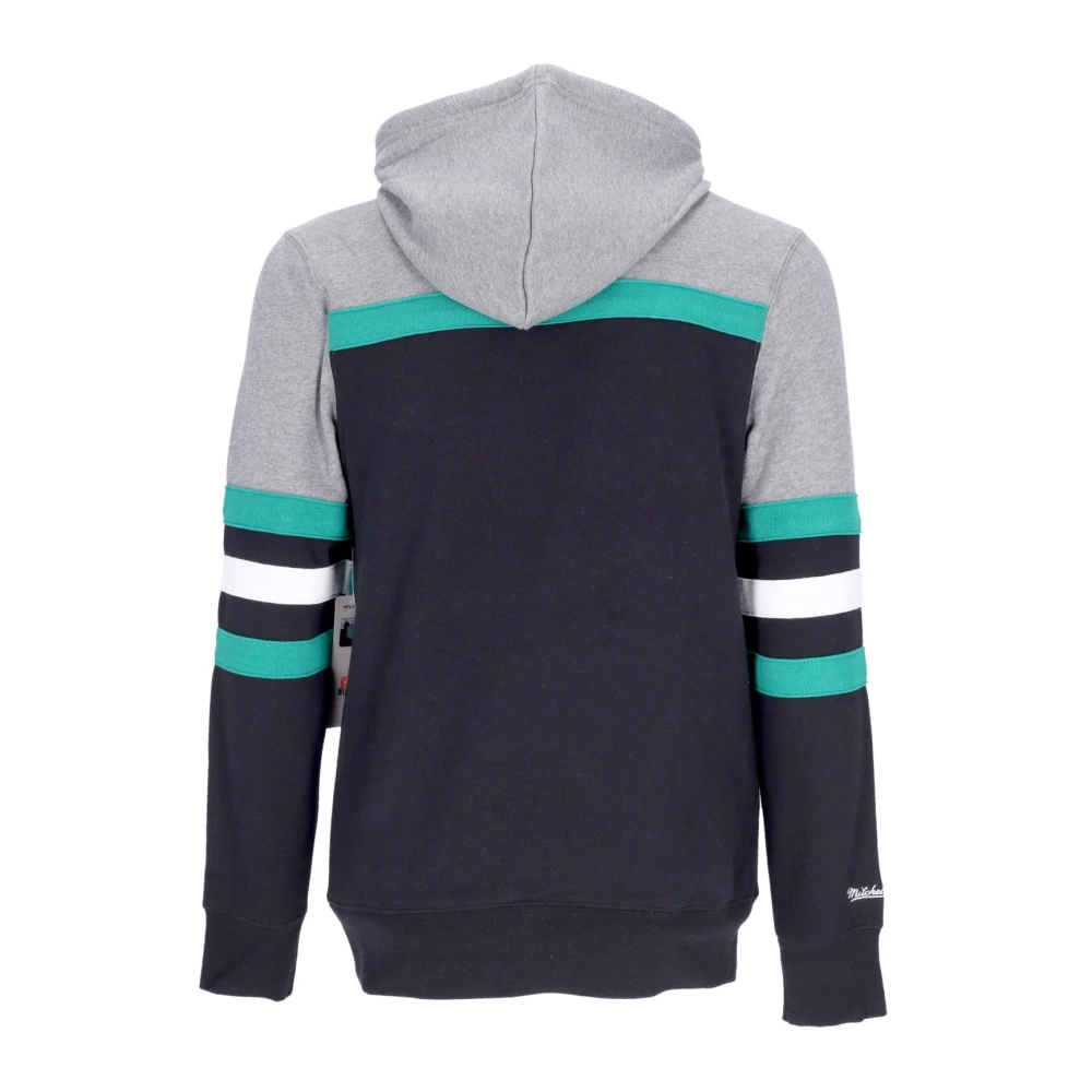 Mitchell & Ness Philadelphia Eagles NFL Headcoach Hoodie Zwart Black Heren