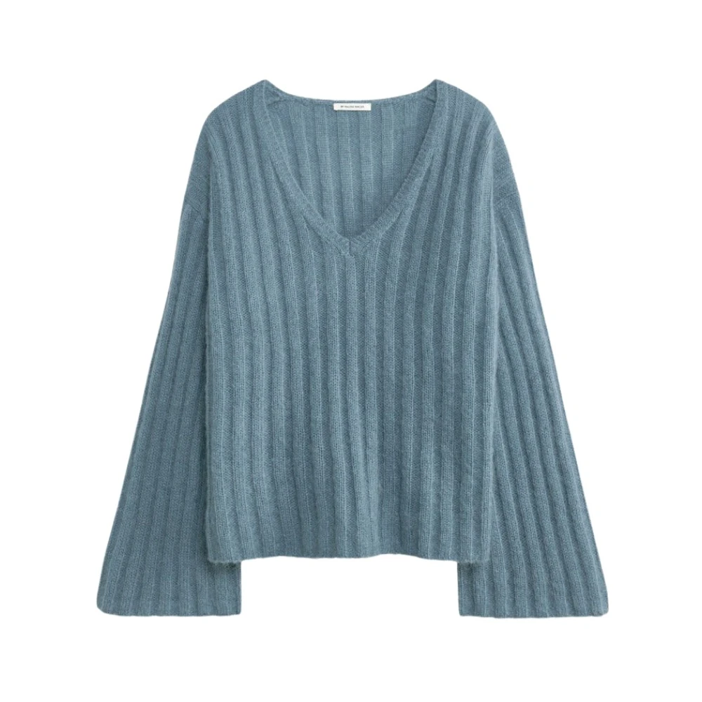 By Malene Birger Zachte Mohair Wol Pullover Cool Water By Herenne Birger Blue Dames