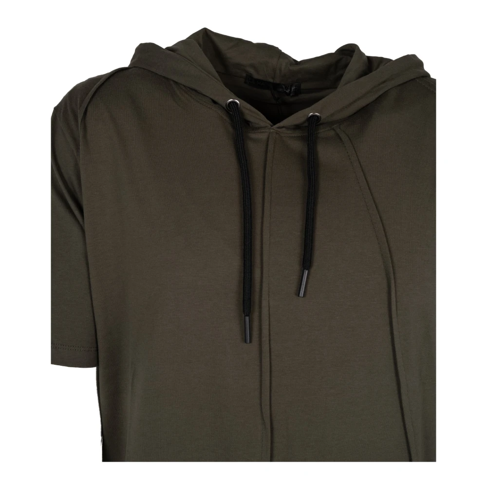 La Haine Inside Us Minimalistische Hoodie T-shirt Green Heren