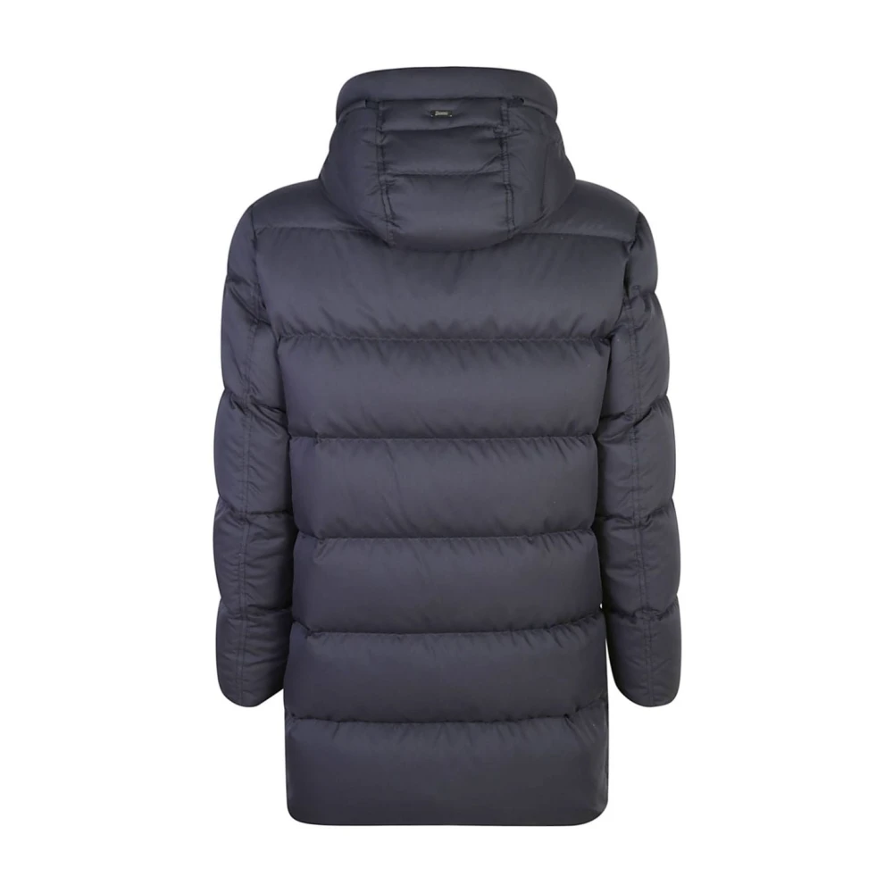Herno Winterjassen Blauw Piumino Stijl Blue Heren